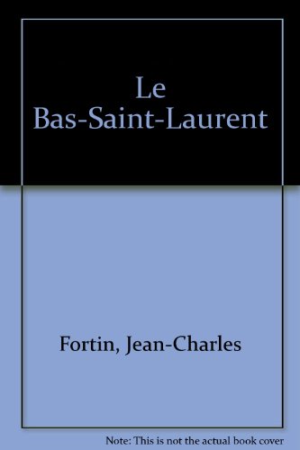 9782892242850: Le Bas-Saint-Laurent