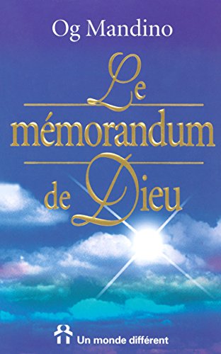 9782892252682: Le Memorandum De Dieu