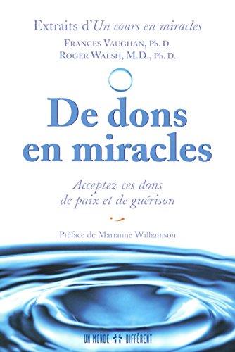 Beispielbild fr De dons en miracles zum Verkauf von A TOUT LIVRE