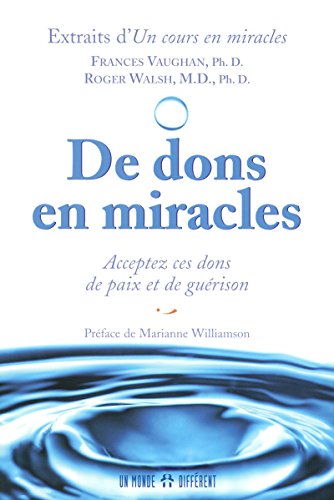 Stock image for De dons en miracles for sale by A TOUT LIVRE