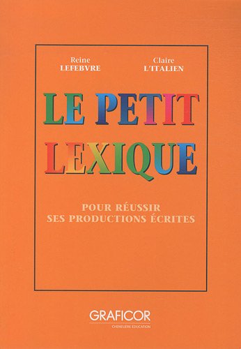 Imagen de archivo de petit lexique a la venta por Better World Books