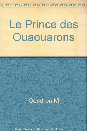 Stock image for Prince des Ouaouarons for sale by Better World Books