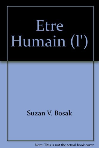 ETRE HUMAIN (L') (9782893104850) by V. BOSAK, SUZAN