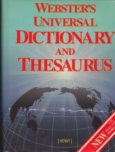 Beispielbild fr Webster's Universal Dictionary and Thesaurus. zum Verkauf von ThriftBooks-Atlanta