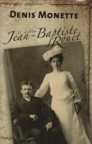 Stock image for M. et Mme Jean-Baptiste Rouet : Roman for sale by Better World Books