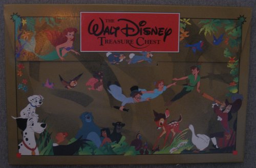 9782894330005: The Walt Disney Treasure Chest Boxed Set: Peter Pan, Bambi, The Little Mermaid, 101 Dalmations and Jungle Book