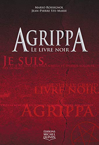 Beispielbild fr AGRIPPA T1 -LE LIVRE NOIR zum Verkauf von Ammareal