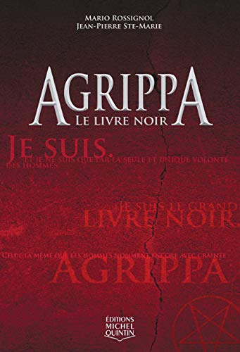 Stock image for AGRIPPA T1 -LE LIVRE NOIR for sale by Ammareal