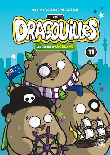 9782894356586: Les dragouilles v 11 les vertes d'auckland