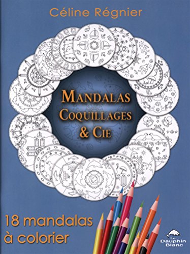 9782894368077: Mandalas Coquillages & Cie - 18 mandalas  colorier