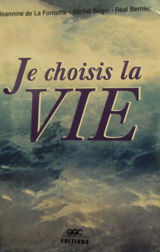 Stock image for Je choisis la vie for sale by Ammareal
