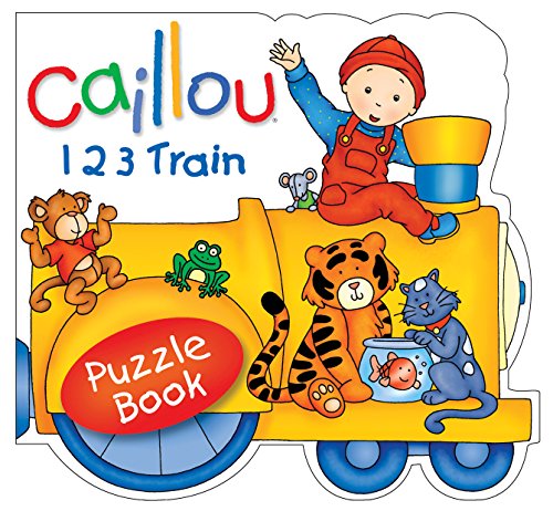 Stock image for Caillou: 123 Train (Puzzle Book) for sale by SecondSale