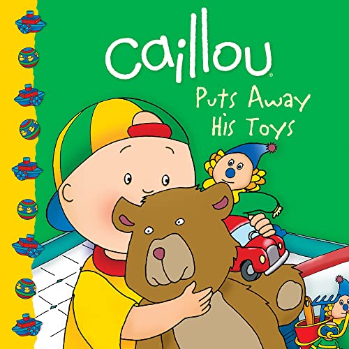 9782894509388: Caillou Puts Away His Toys (Clubhouse)
