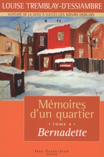 Stock image for Mmoires D'un Quartier for sale by Better World Books