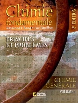 Chimie Fondamentale 2e Edition Chime Generale Volume 1
