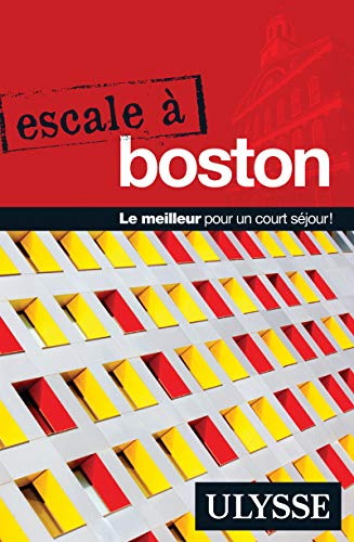 Stock image for Escale  Boston for sale by Better World Books