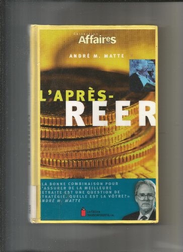 Beispielbild fr L'Apres-Reer, Hardcover (In French) zum Verkauf von Alplaus Books