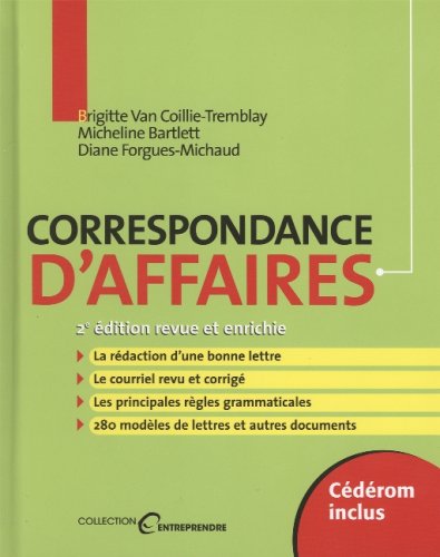 Stock image for Correspondance d'affaires 2e dition for sale by Better World Books