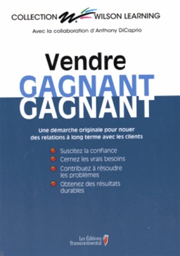 Stock image for Vendre Gagnant-Gagnant for sale by Better World Books