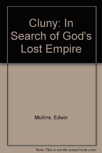 9782895078234: Cluny: In Search of God's Lost Empire