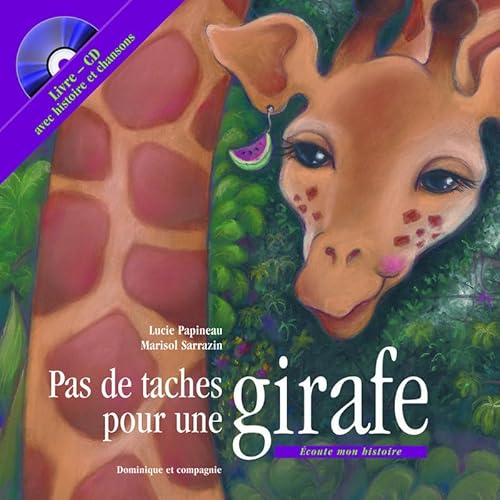 Beispielbild fr PAS DE TACHES POUR UNE GIRAFE LIVRE + CD zum Verkauf von ThriftBooks-Atlanta