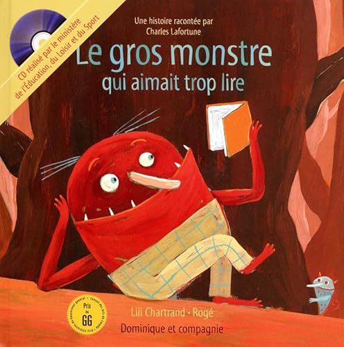 9782895126713: Le gros monstre qui aimait trop lire