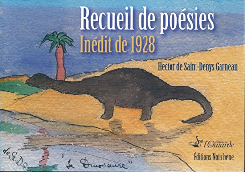 Beispielbild fr Recueil de posies: Indit de 1928. Prsentation de Giselle Huot [Hommage de l'diteur] zum Verkauf von Robert Campbell Bookseller ABAC/ILAB