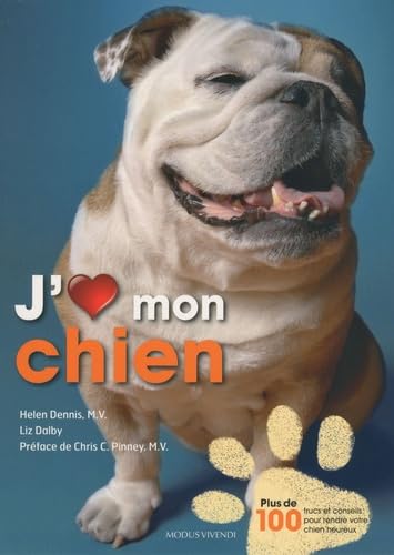 Stock image for J'aime mon chien for sale by Ammareal