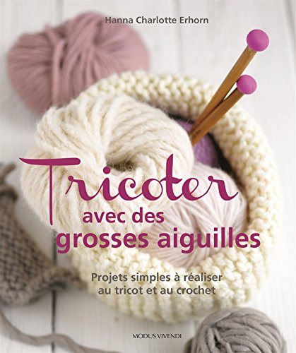 9782895238805: Tricoter avec des grosses aiguilles: Projetsz simples  raliser au tricot et au crochet