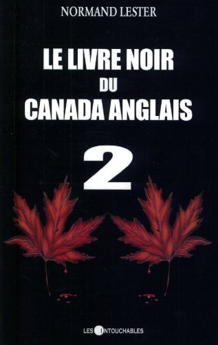 Beispielbild fr Livre Noir du Canada Anglais zum Verkauf von Better World Books Ltd