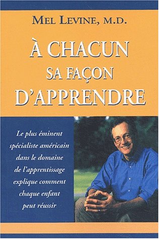 Imagen de archivo de A chacun sa faon d'apprendre a la venta por A TOUT LIVRE