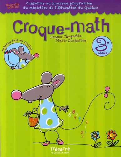 Imagen de archivo de CROQUE-MATH 3E ANNEE a la venta por Better World Books