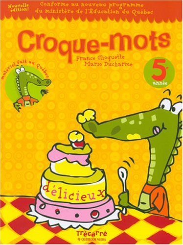 9782895682028: CROQUE-MOTS 5E ANNEE