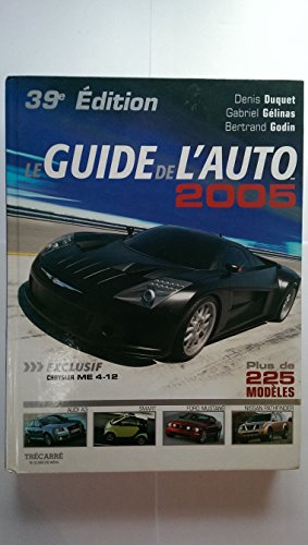 Stock image for Guide de L'auto 2005 for sale by Better World Books