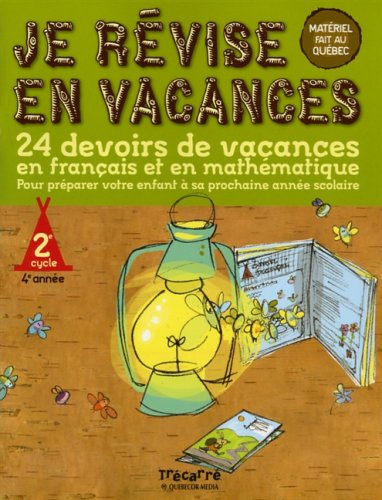 9782895682646: Je rvise en vacances 4e anne