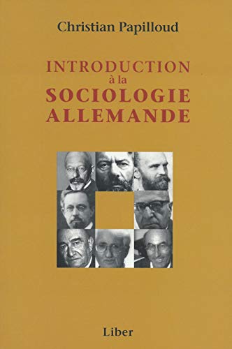 Beispielbild fr Introduction  la sociologie allemande zum Verkauf von Ammareal