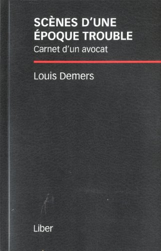 Beispielbild fr SCNES D'UNE POQUE TROUBLE zum Verkauf von Librairie La Canopee. Inc.