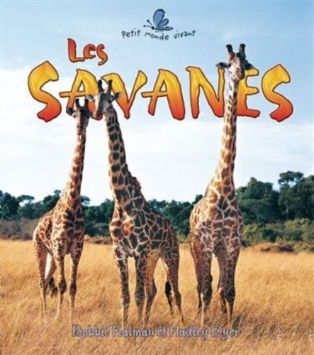 Beispielbild fr Les Savanes zum Verkauf von Better World Books