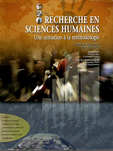 9782895936169: Recherche en sciences humaines methodologie