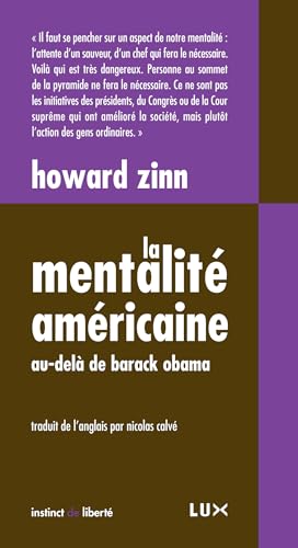 9782895960867: La mentalit amricaine: Au-del de Barack Obama