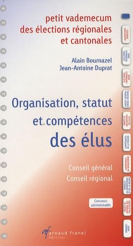 Beispielbild fr Petit vademecum des lections rgionales et cantonales : Organisation - Statut, Comptences des lus zum Verkauf von medimops