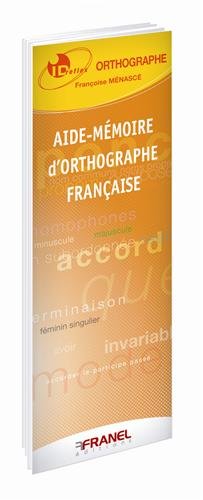 Beispielbild fr Orthographe franaise [Broch] Menasce, Franoise zum Verkauf von BIBLIO-NET