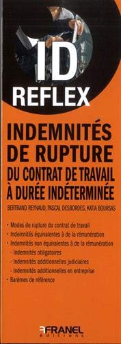 Beispielbild fr Indemnits De Rupture Du Contrat De Travail  Dure Indtermine zum Verkauf von RECYCLIVRE