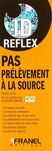 Stock image for Pas prlvement  la source [Broch] Leleu, Patrice for sale by BIBLIO-NET