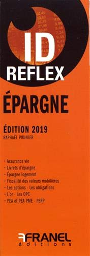 Stock image for Epargne 2019 PRUNIER, RAPHAEL for sale by BIBLIO-NET