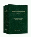 Stock image for Droit Constitutionnel, 5e Edition for sale by bmyguest books