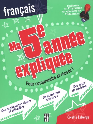 Stock image for Ma 5e ann e expliqu e français for sale by ThriftBooks-Dallas