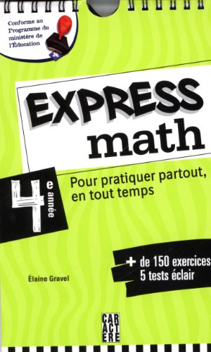 9782896427802: Express math 4e anne