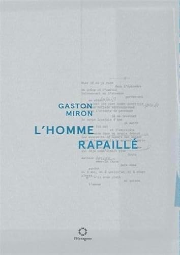 Beispielbild fr L'homme rapaill : Pomes 1953-1975 zum Verkauf von Gallix