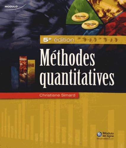 9782896508921: METHODES QUANTITATIVES. 5ED